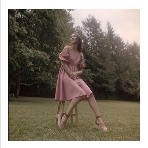 Emma Knudsen Charlotte dress, faded rose, S